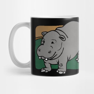 Cute Hippo Mug